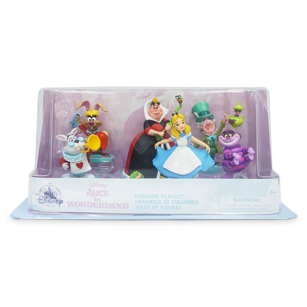 Alice in Wonderland Figure Play Set