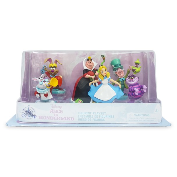 Disney Alice in Wonderland Formation Arts Square Enix Set of 5 Figurines