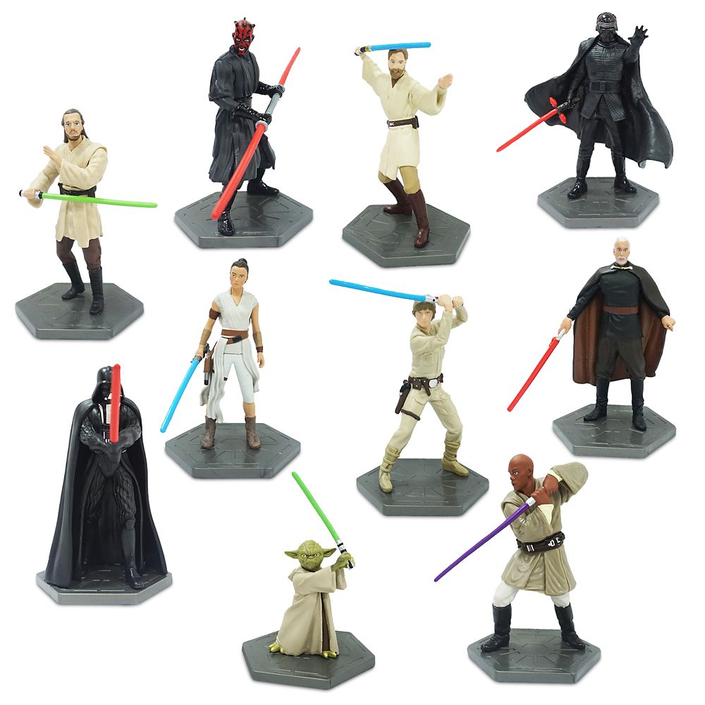 Star Wars The Last Jedi Deluxe Figurine Action Figurines Set of 10  New