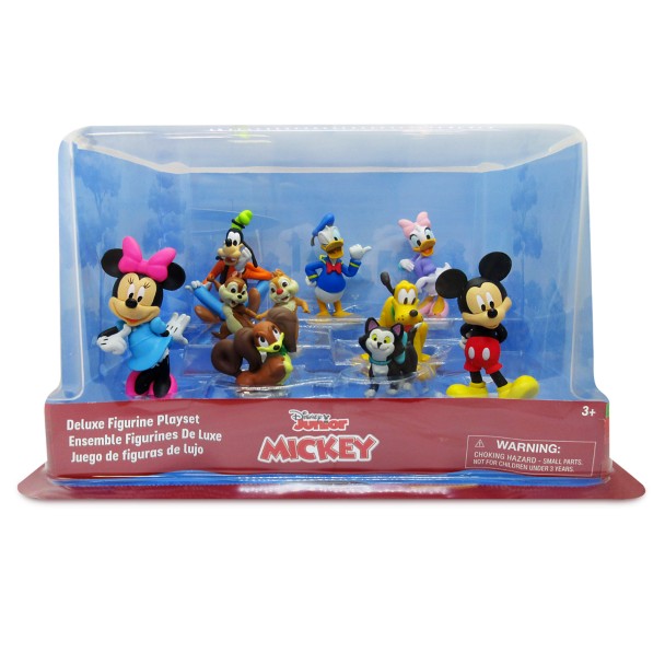 Disney Jr. Mickey Collectible Friends Set Bundle with Figurines, Mickey  Mouse Stickers and More | Mickey Mouse Playset