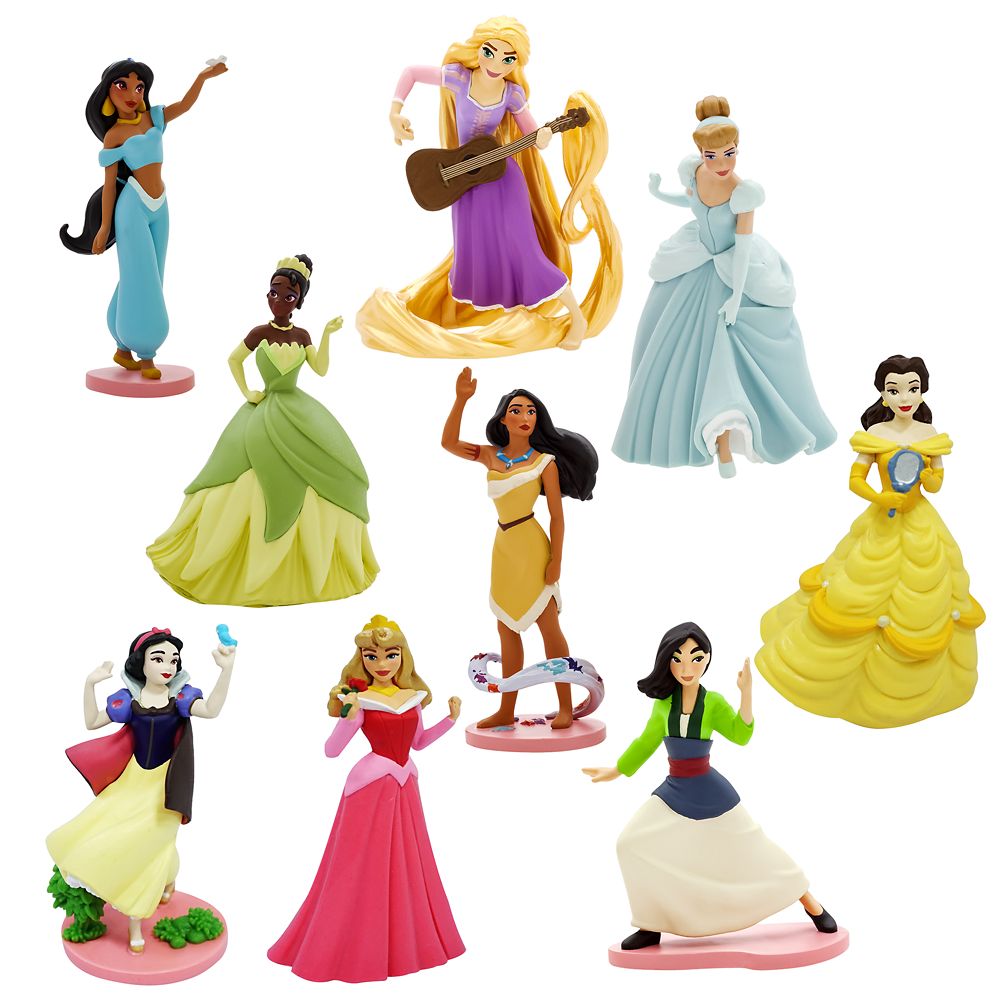 Mini poupee disney princesses, figurines