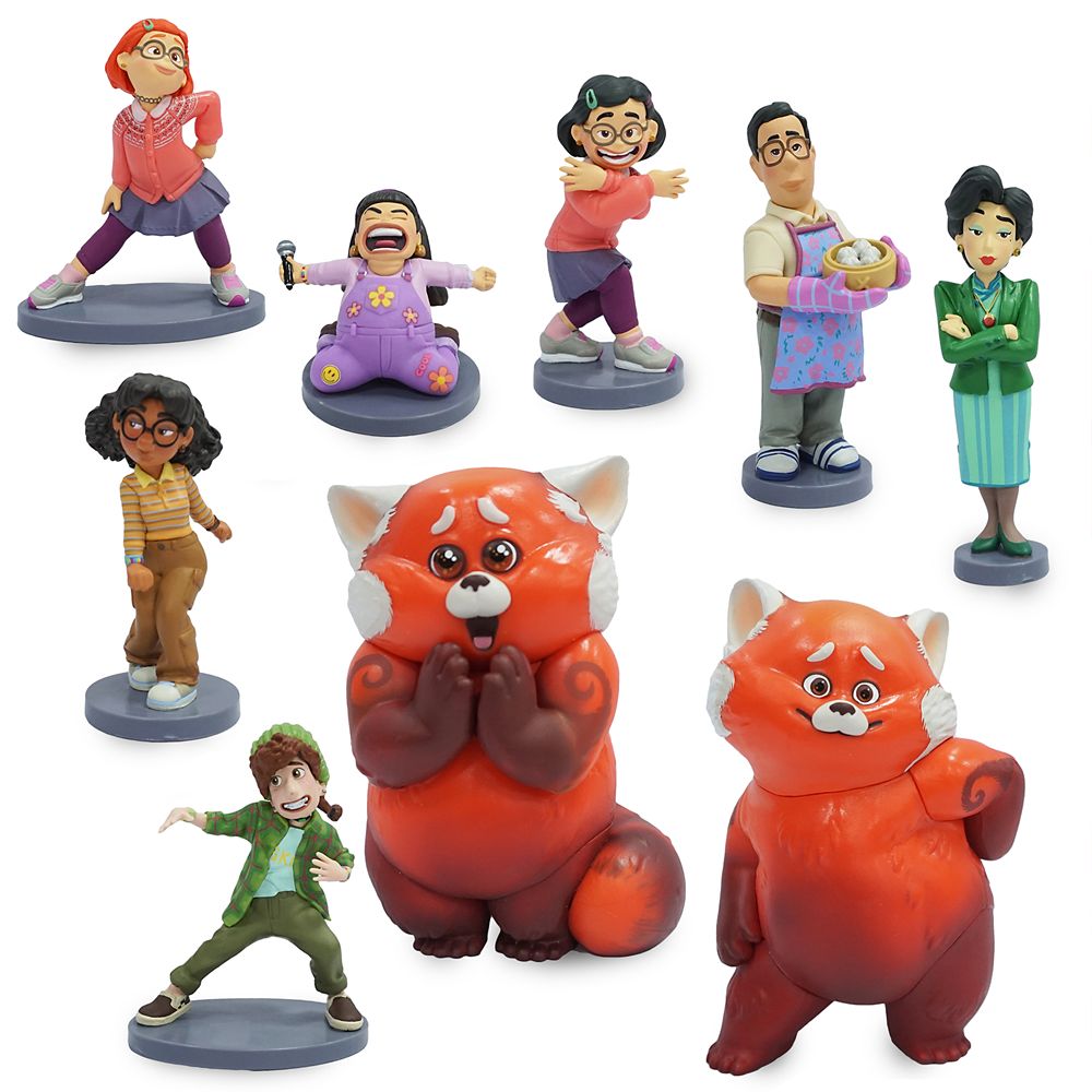 Turning Red Deluxe Figure Play Set Disney Store