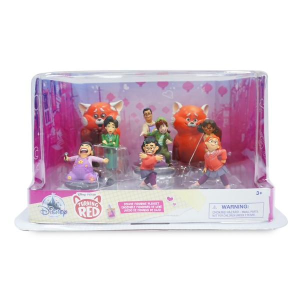 Turning Red Deluxe Figure Play Set