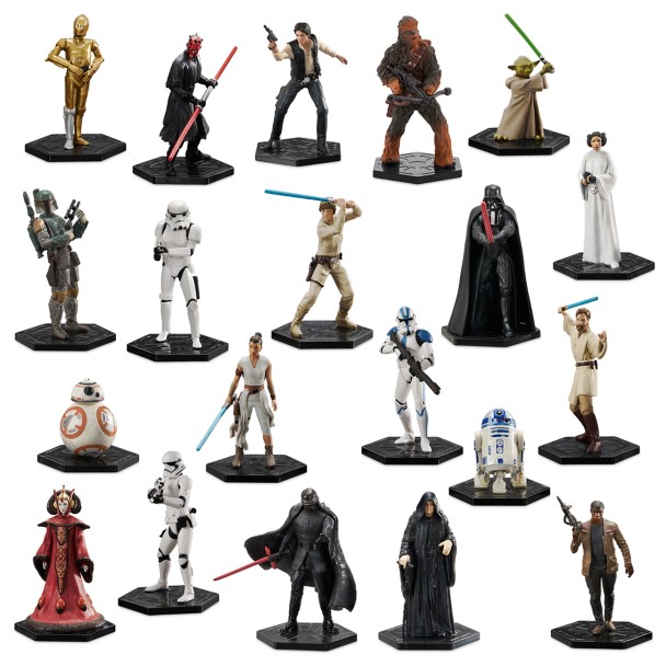 Figures of Star Wars official
