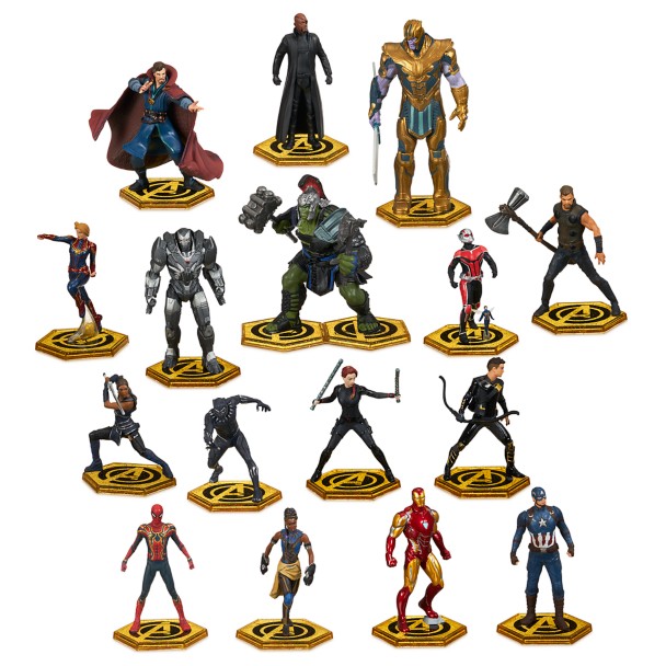 Disney Store Mega Set 16 Figuras Marvel Avengers Endgame