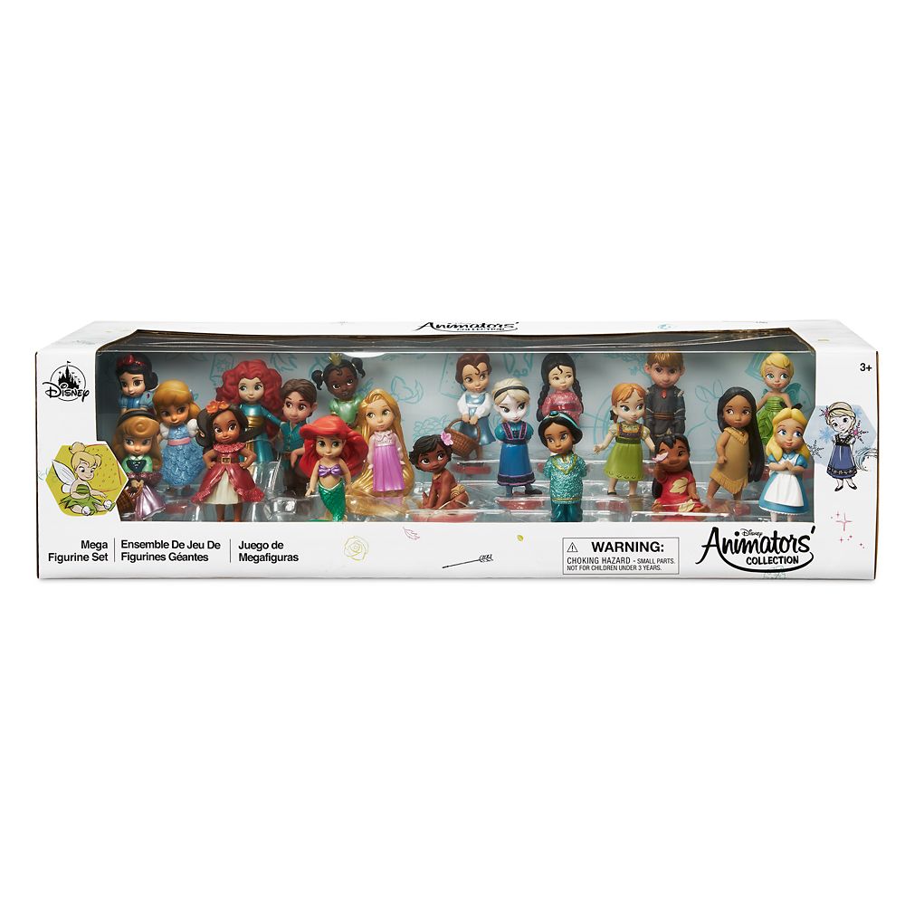 Disney Animators' Collection Mega Figurine Play Set – 20-pc.