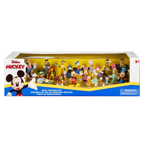  Disney Mickey Mouse and Friends Junior Mega Figure Set