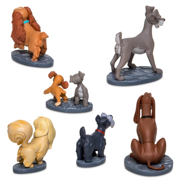 Lady and the Tramp Figure Play Set