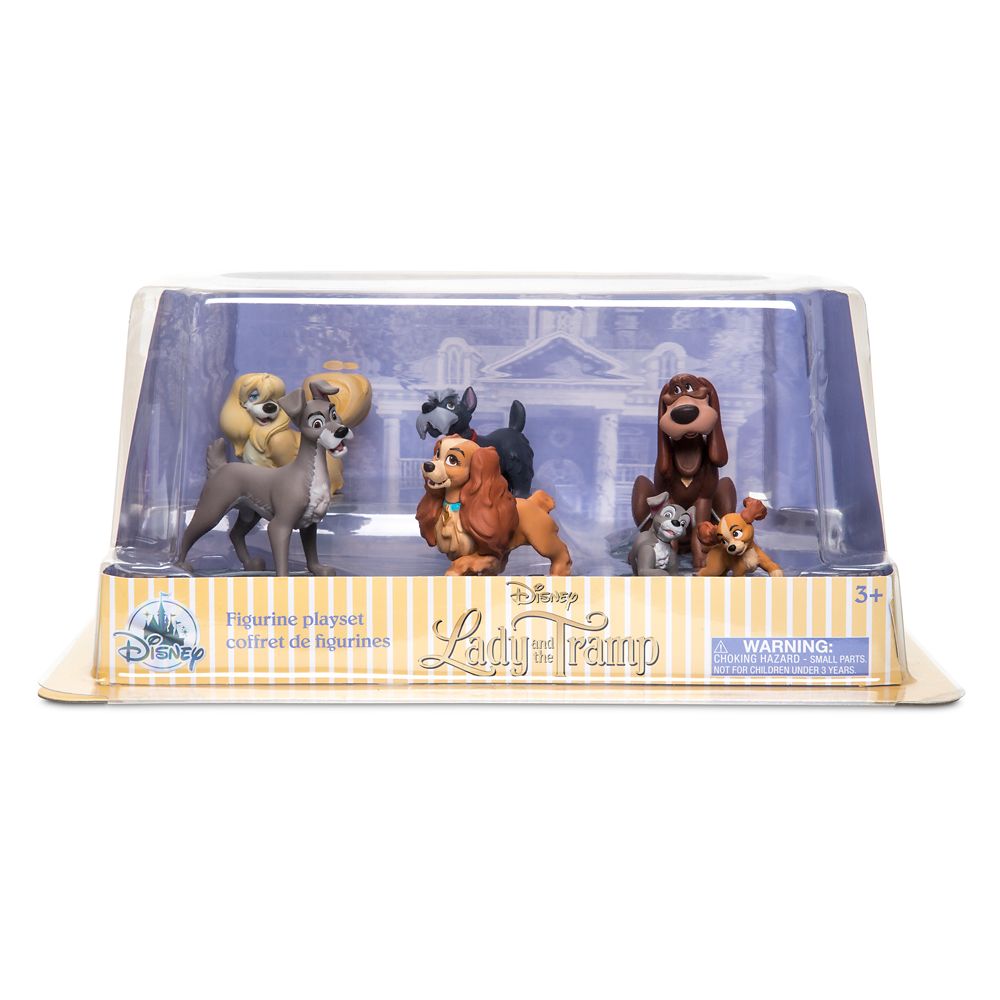 Lady and the Tramp Figure Play Set
