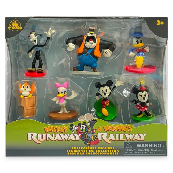 Mickey and Minnie's Runaway Railway Figure Set