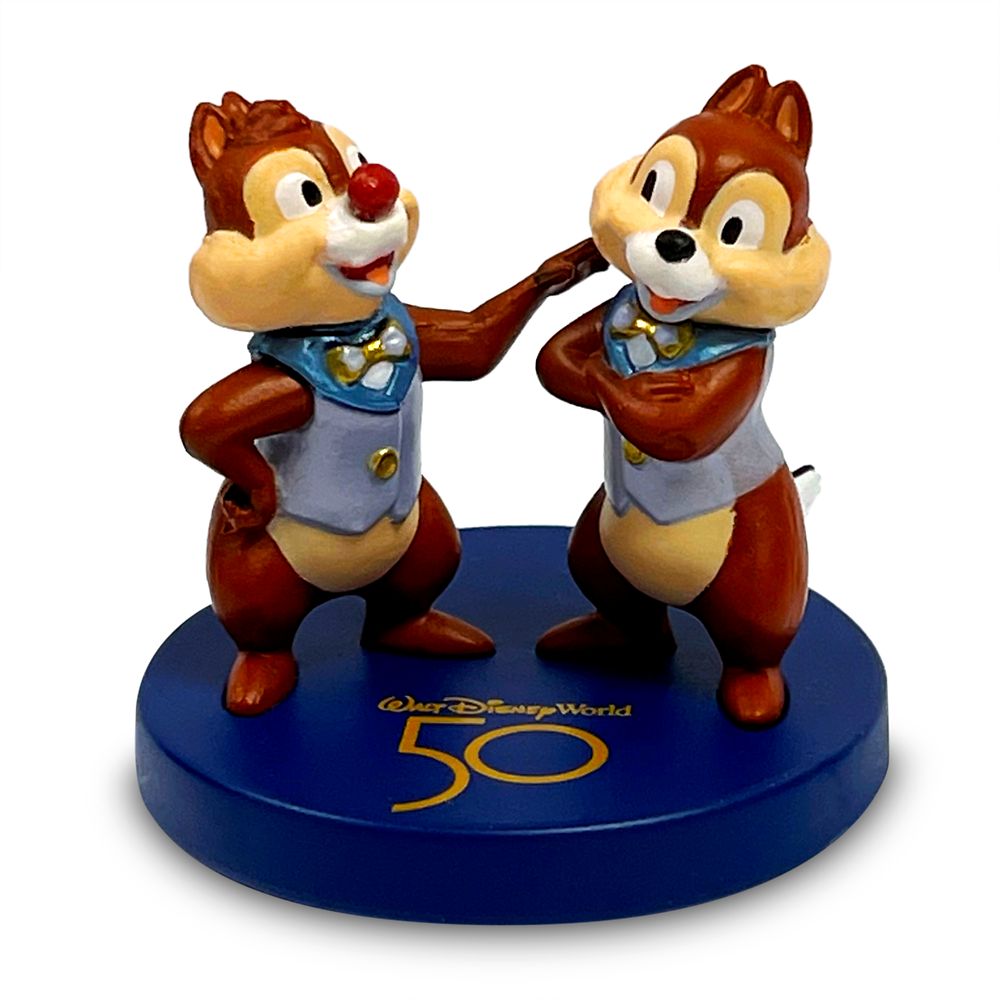 Mickey Mouse and Friends Collectible Figures Set – Walt Disney World 50th Anniversary