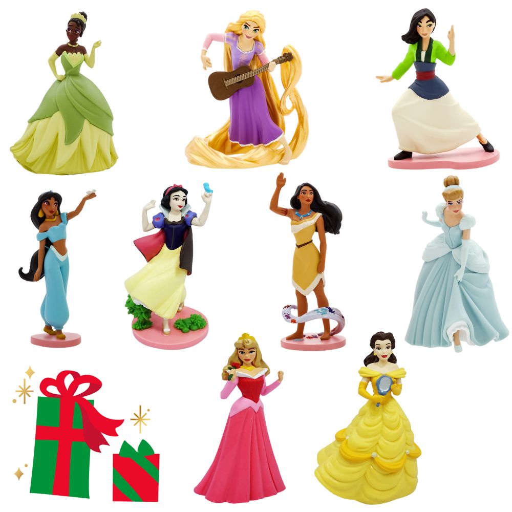 Disney Princess Deluxe Figure Play Set  Toys for Tots Donation Item