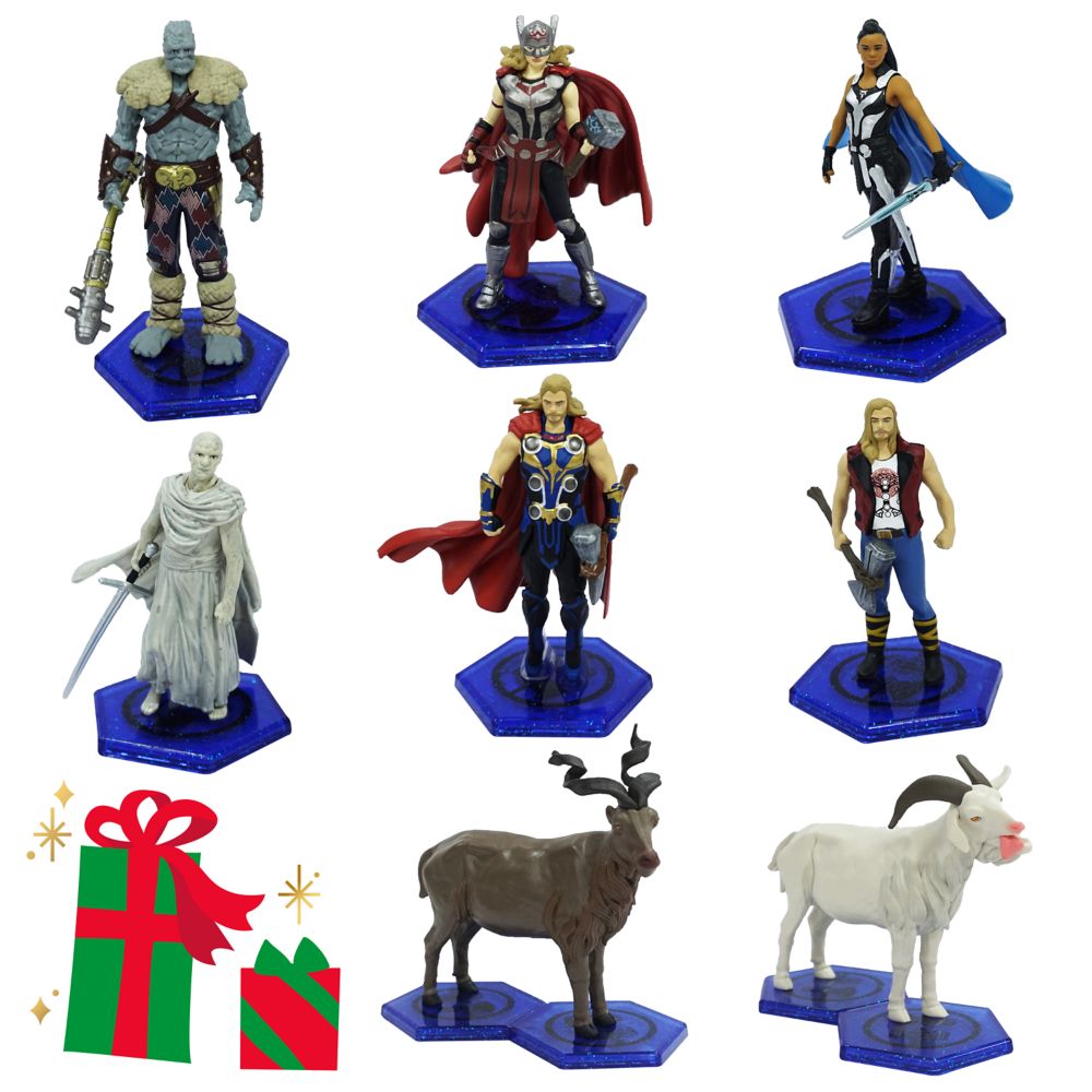 Thor: Love and Thunder Deluxe Figure Set – Toys for Tots Donation Item