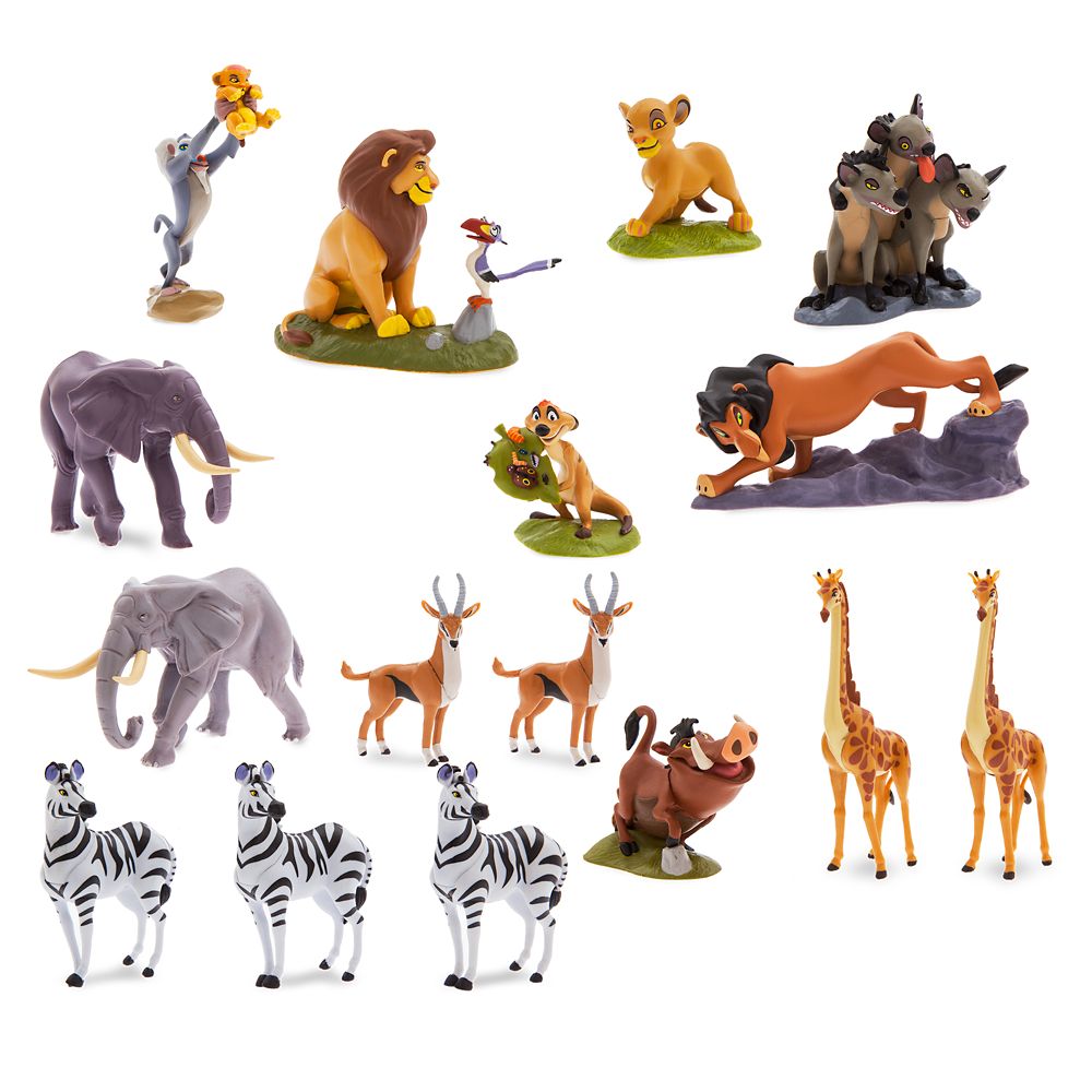 lion king plastic figures