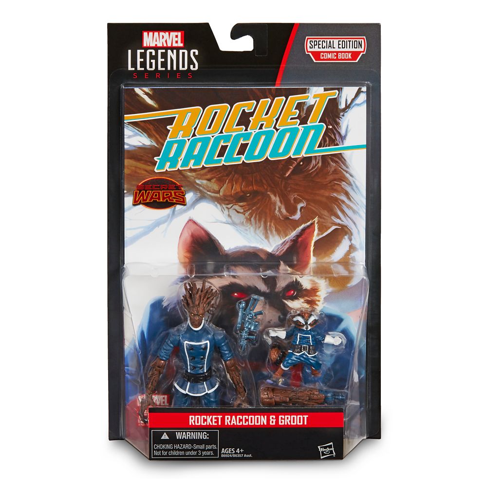 groot and rocket action figure