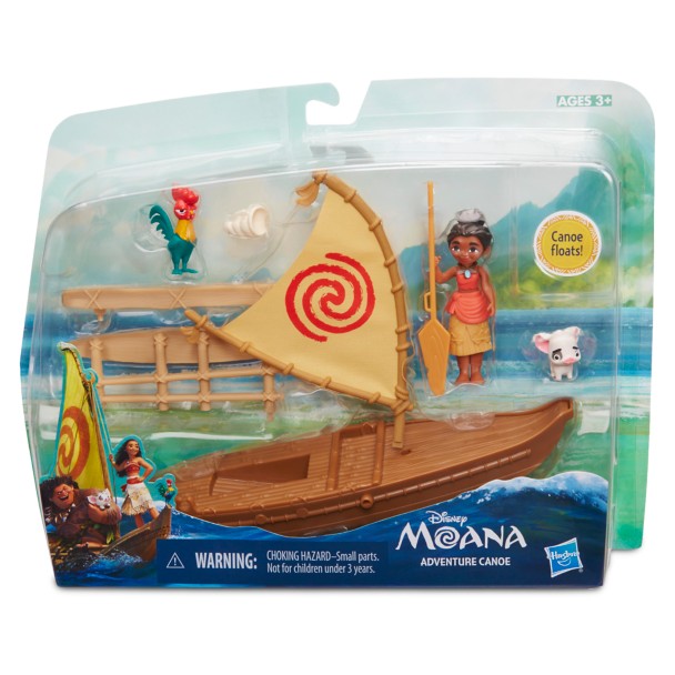 Disney Moana Adventure Canoe Maui The Demigod's Kakamora Adventure Playset 