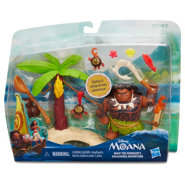 Disney Moana Maui the Demigod's Kakamora Adventure Playset