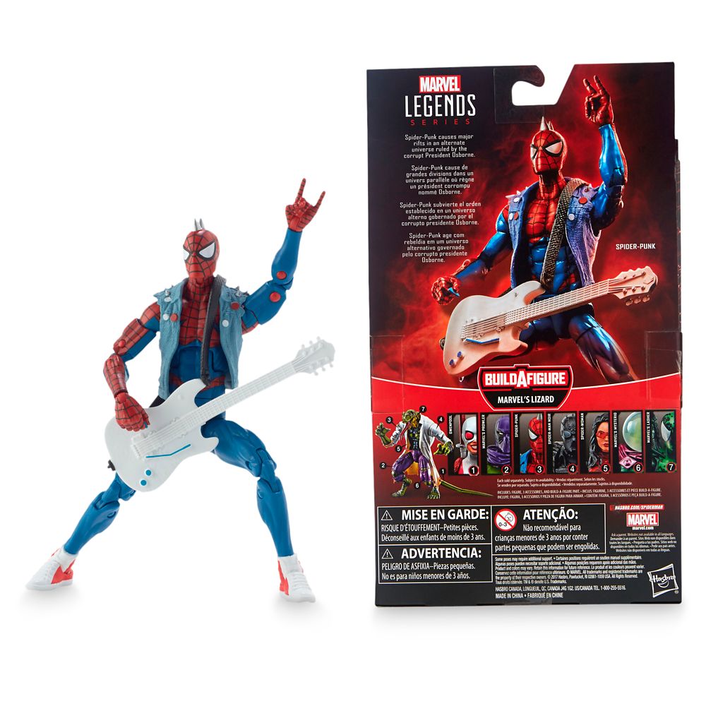 spider punk marvel legends