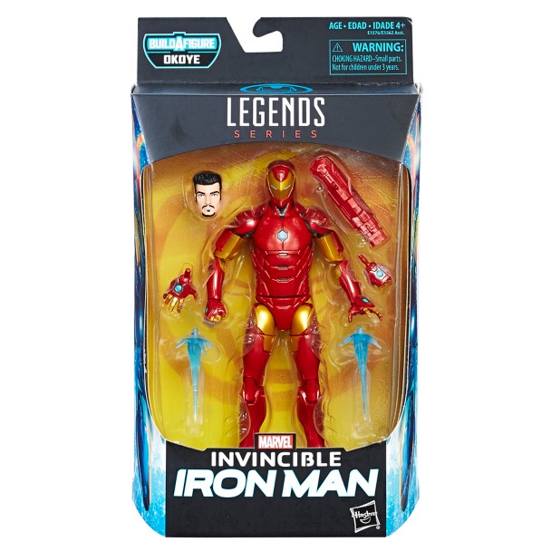 Invincible Iron Man Action Figure – Black Panther Legends Series