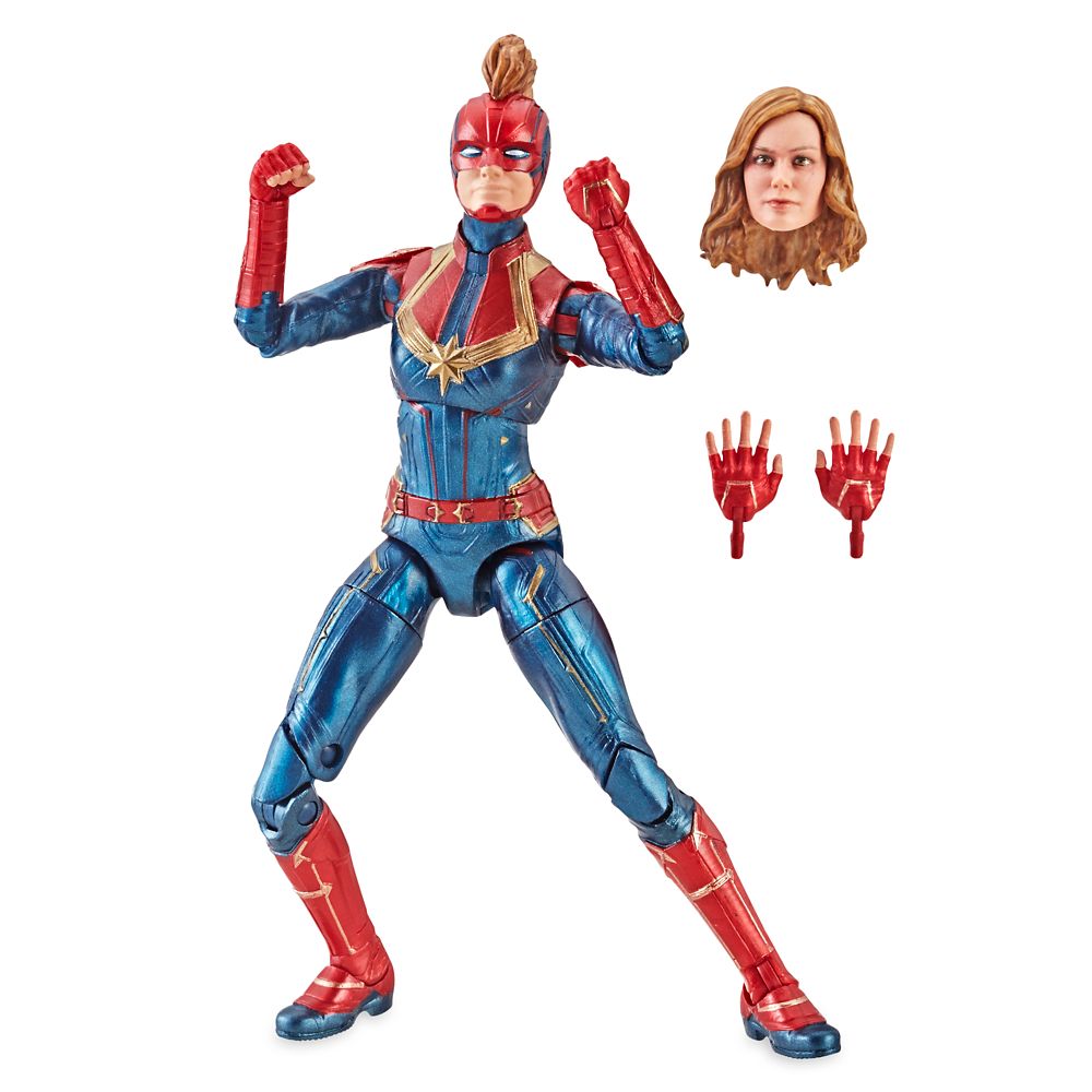 captain marvel disney store doll