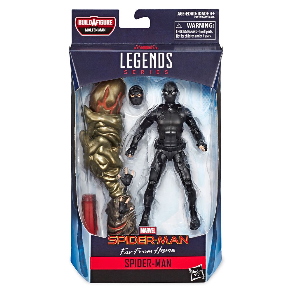 Spider-Man (Stealth Suit) Action Figure – Spider-Man: Far from Home Legends Series