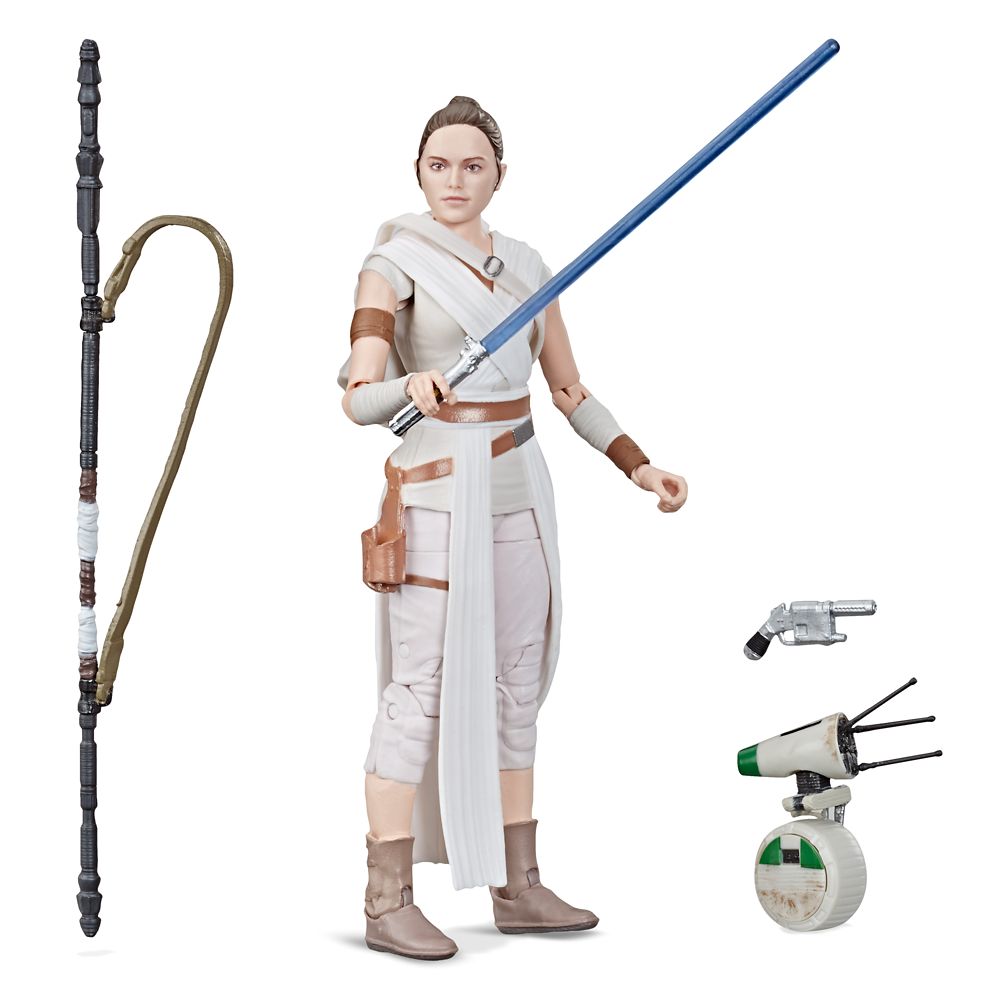 Rey and D-O Action Figure Set – Star Wars: The Rise of Skywalker – The Black Series by Hasbro