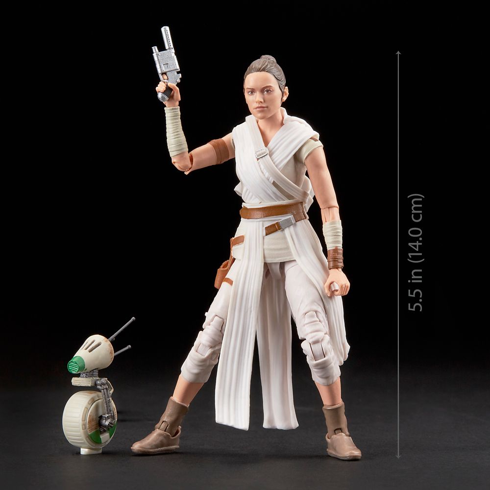 Rey and D-O Action Figure Set – Star Wars: The Rise of Skywalker – The Black Series by Hasbro