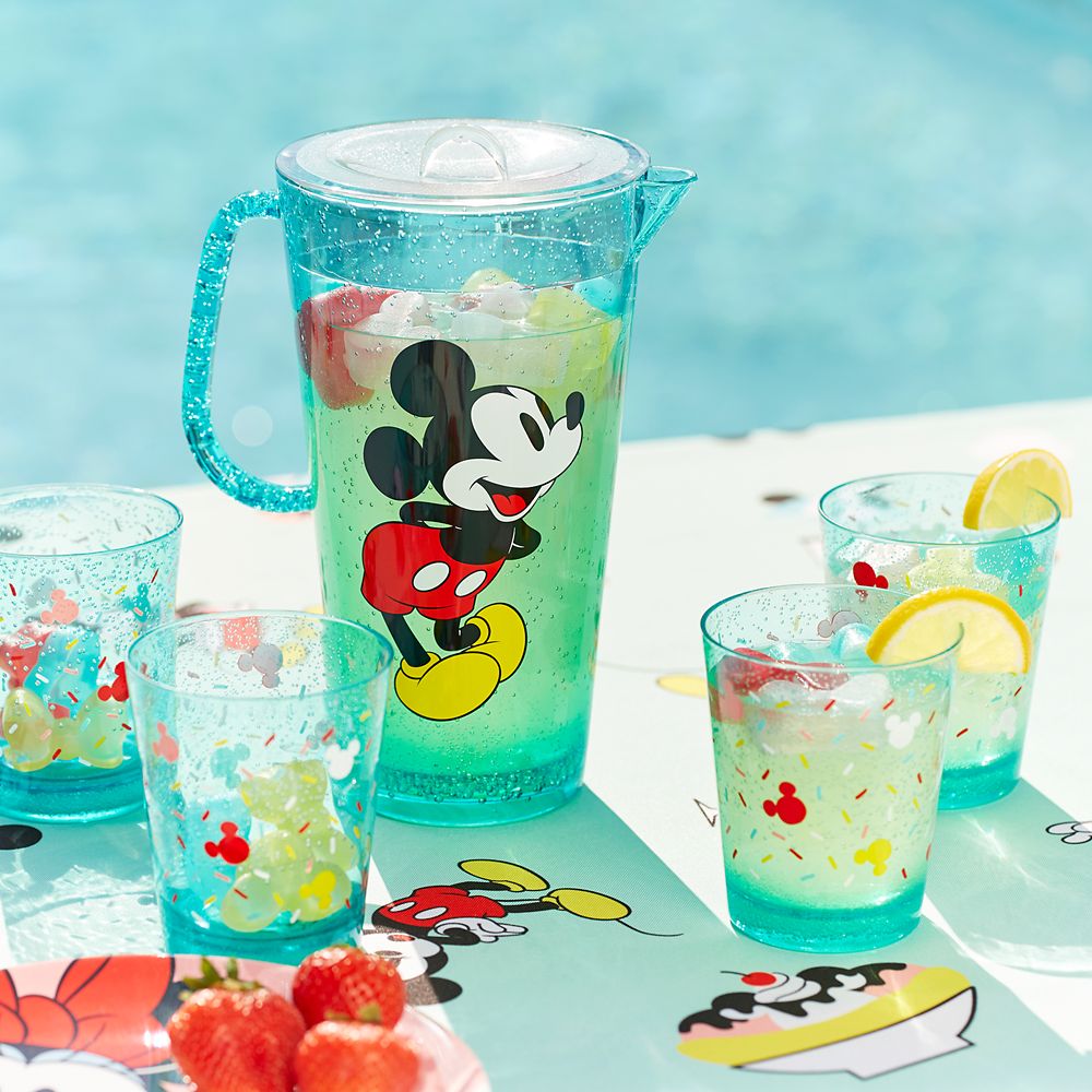 Mickey and Minnie Mouse Pitcher Set – Disney Eats