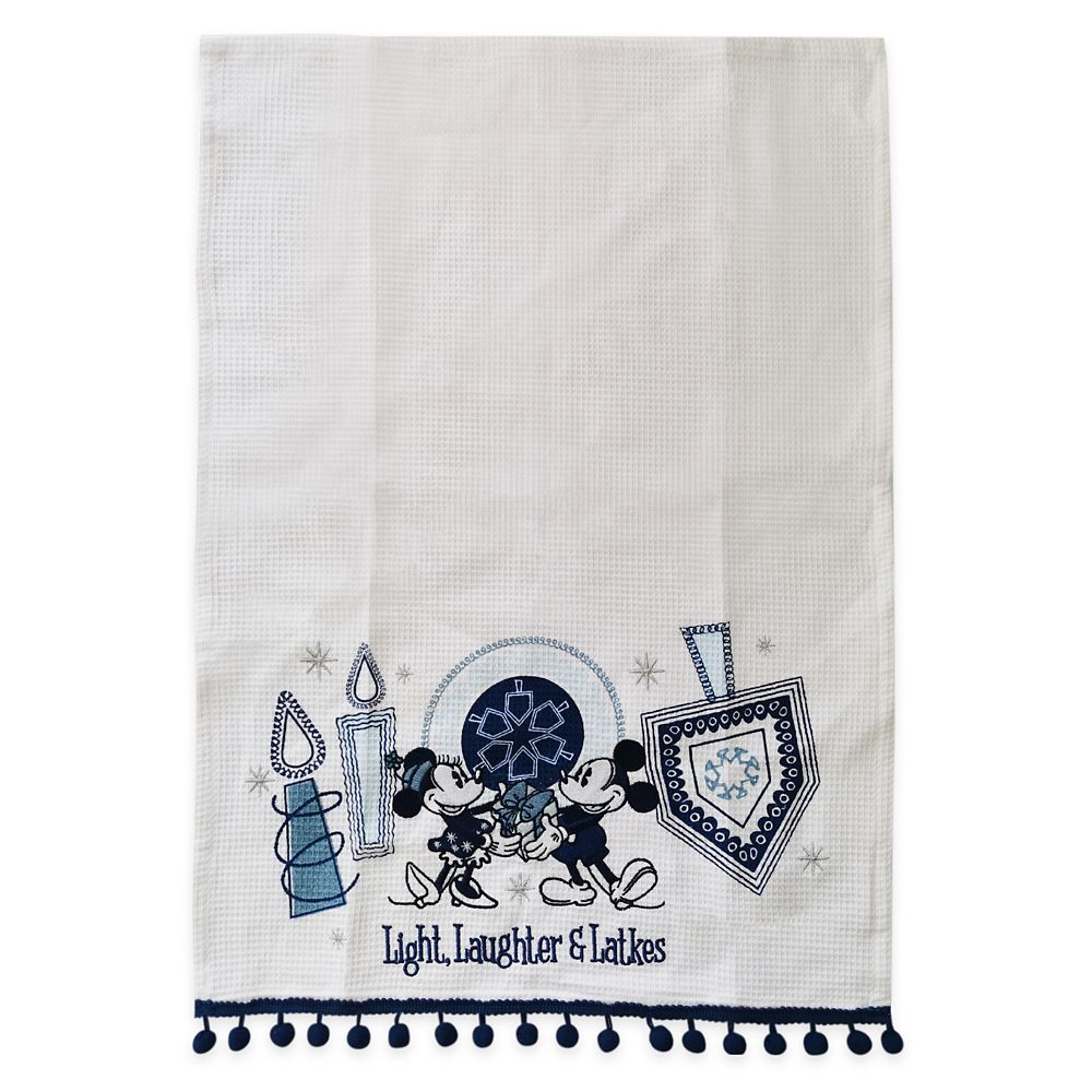 Mickey and Minnie Mouse Chanukah Kitchen Towel Set