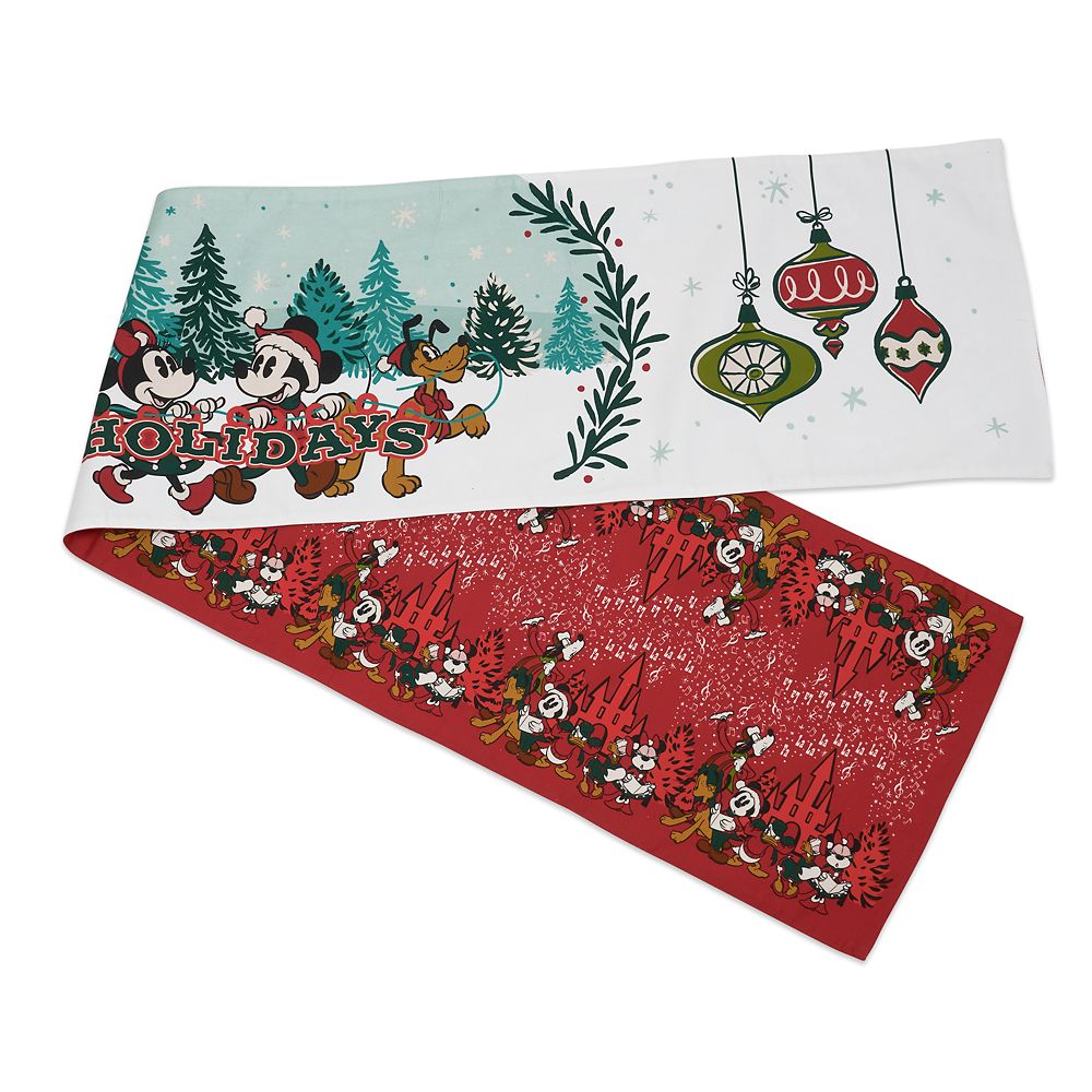 Mickey and Friends Christmas Table Runner can now be purchased online