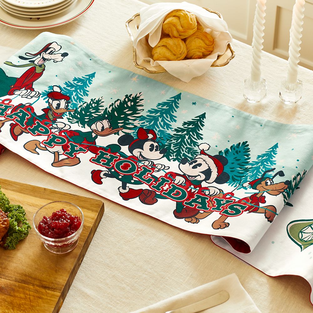 Mickey and Friends Christmas Table Runner