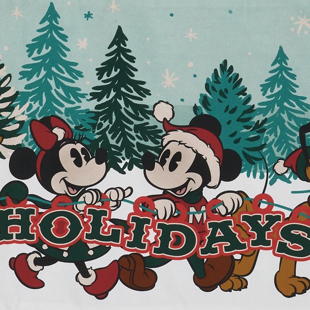 Mickey Mouse and Friends Reversible Christmas Table Runner