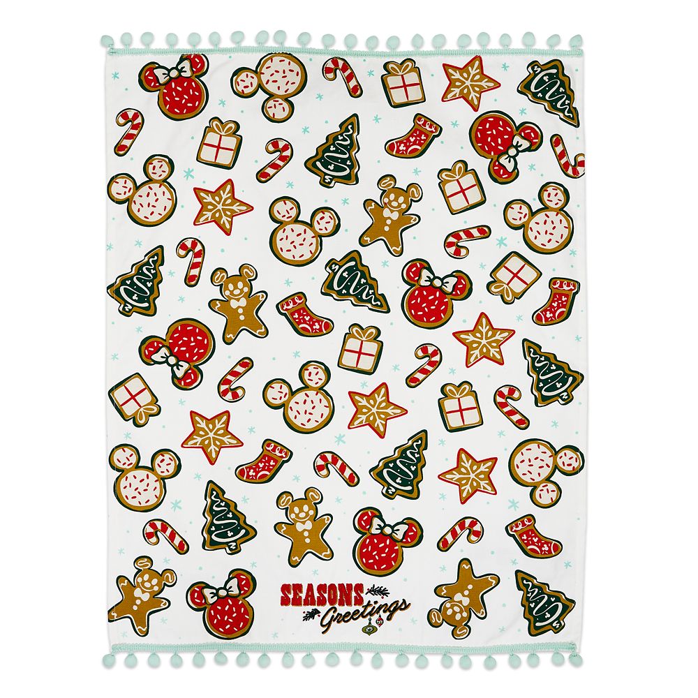 Mickey Mouse Christmas Cookie Kitchen Towel