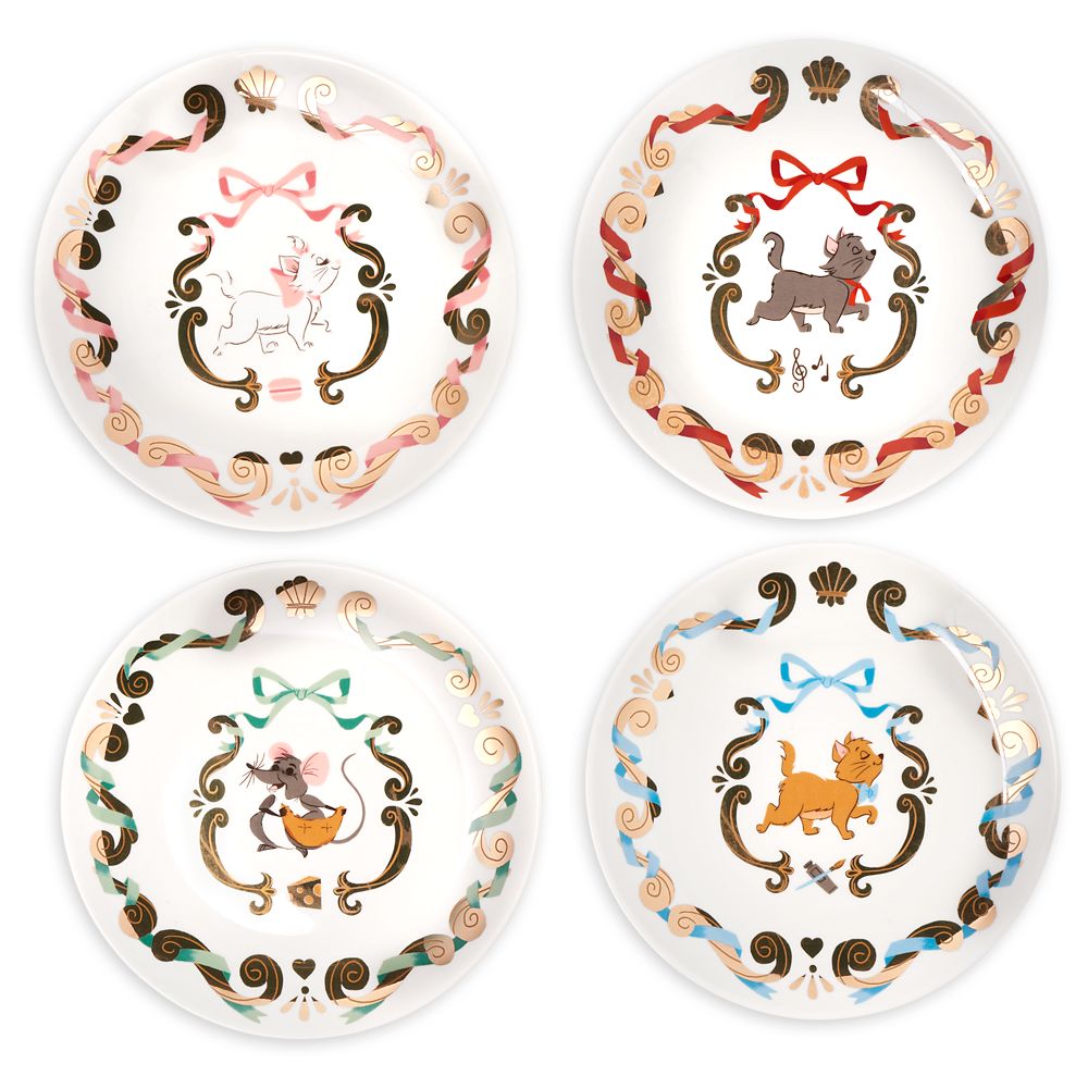 The Aristocats Plate Set by Ann Shen