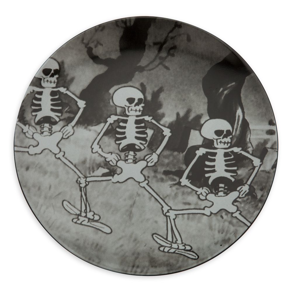 The Skeleton Dance and The Haunted House Plate Set – 4-Pc.