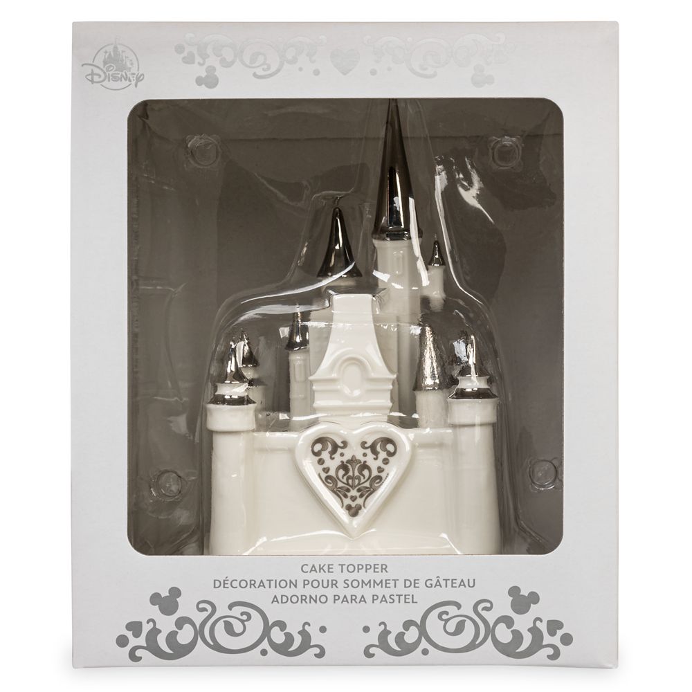 Disney's Fairy Tale Weddings Fantasyland Castle Cake Topper