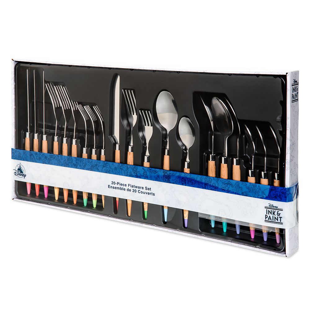 Disney Ink & Paint Flatware Set