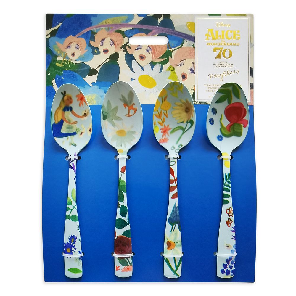 Alice in Wonderland by Mary Blair Tea Spoon Set