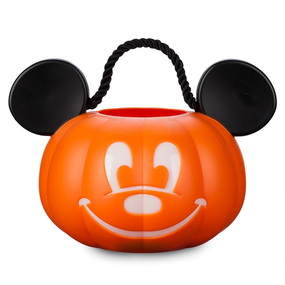 Mickey Mouse Jack-o'-Lantern Light-Up Treat Bucket