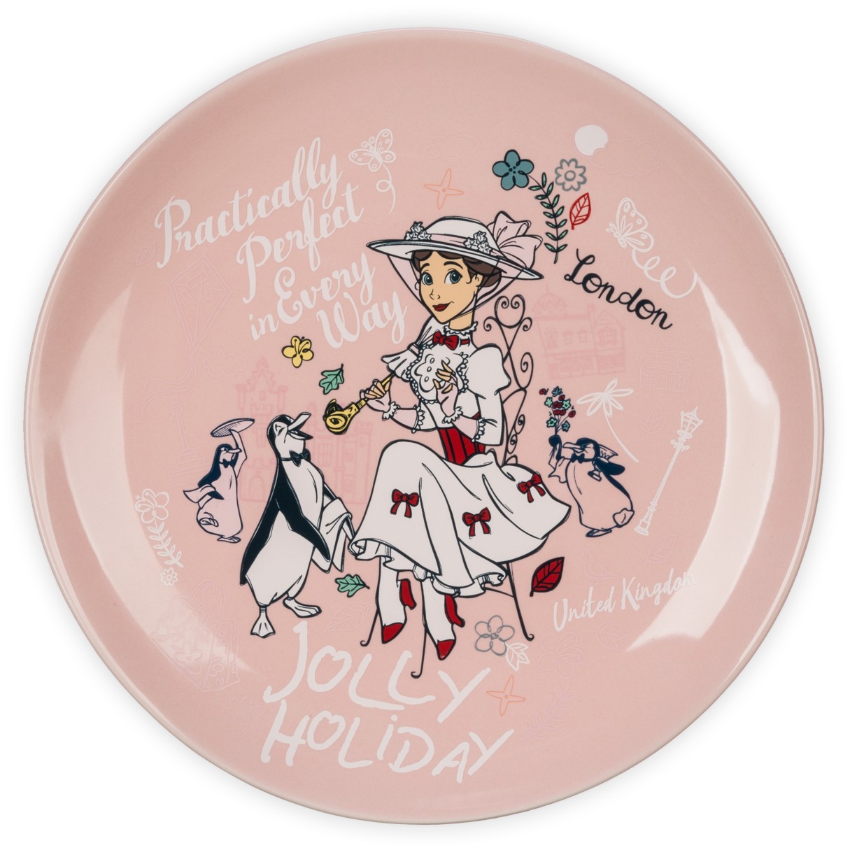 Mary Poppins Tea Plate
