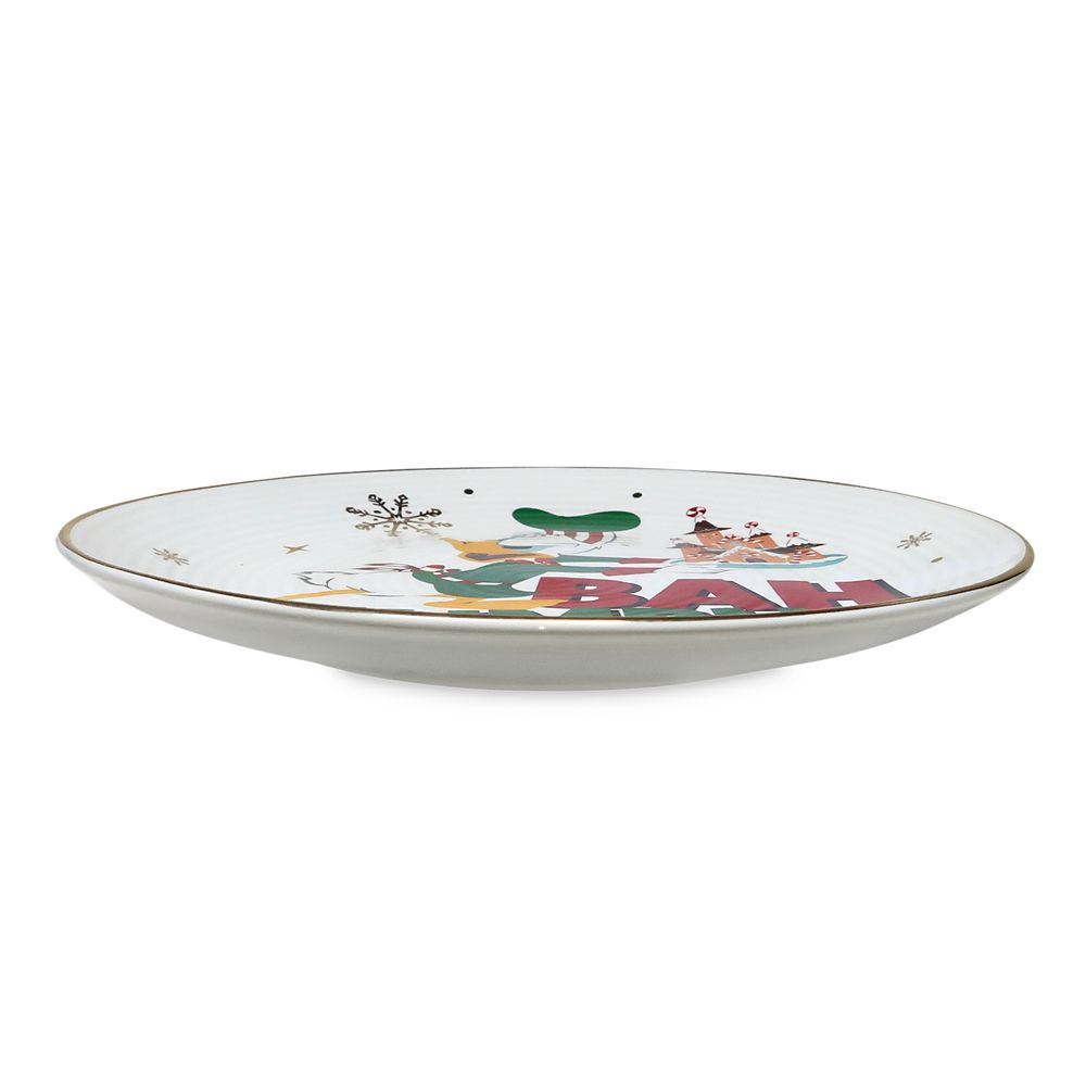 Donald Duck Holiday Dessert Plate