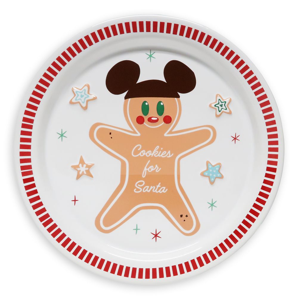 Mickey Mouse Milk and Cookies for Santa Set