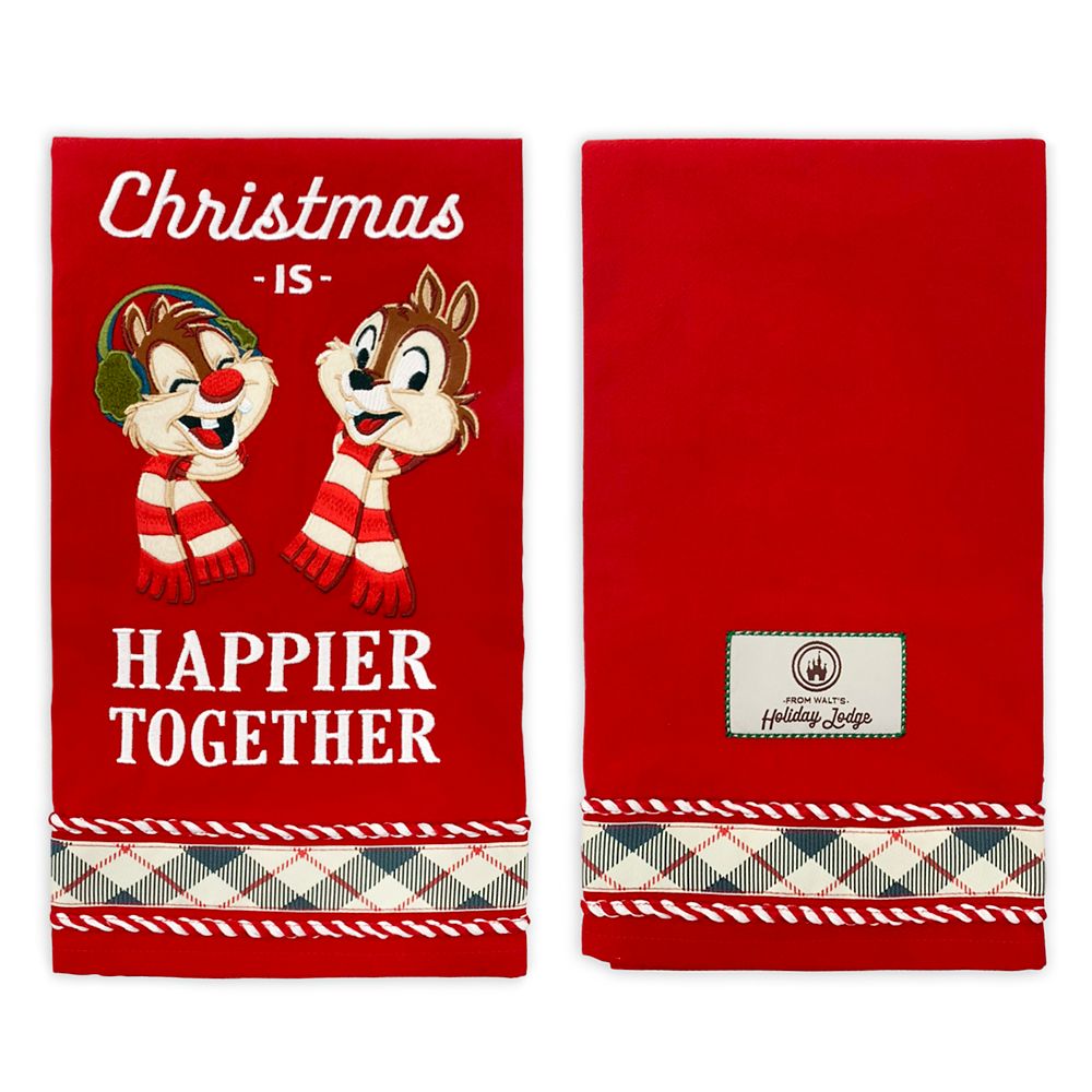 Chip 'n Dale Holiday Kitchen Towel