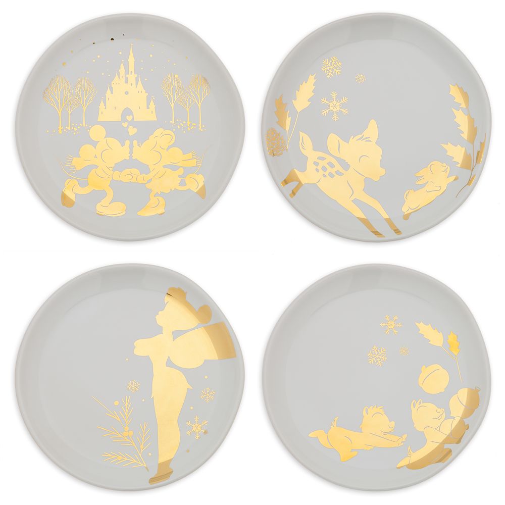 Disney Classic Character Appetizer Plate Set