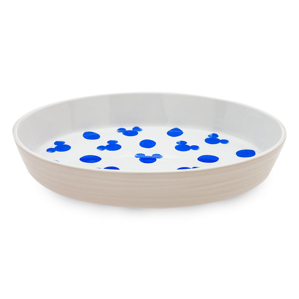 Mickey Mouse Blue Ceramic Tray