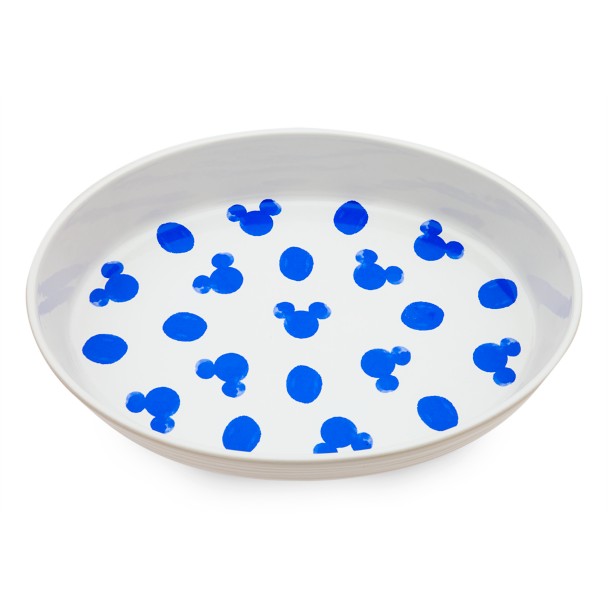 Mickey Mouse Blue Ceramic Tray