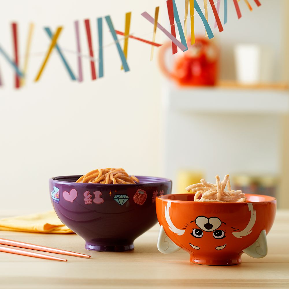 Turning Red Noodle Bowl Set