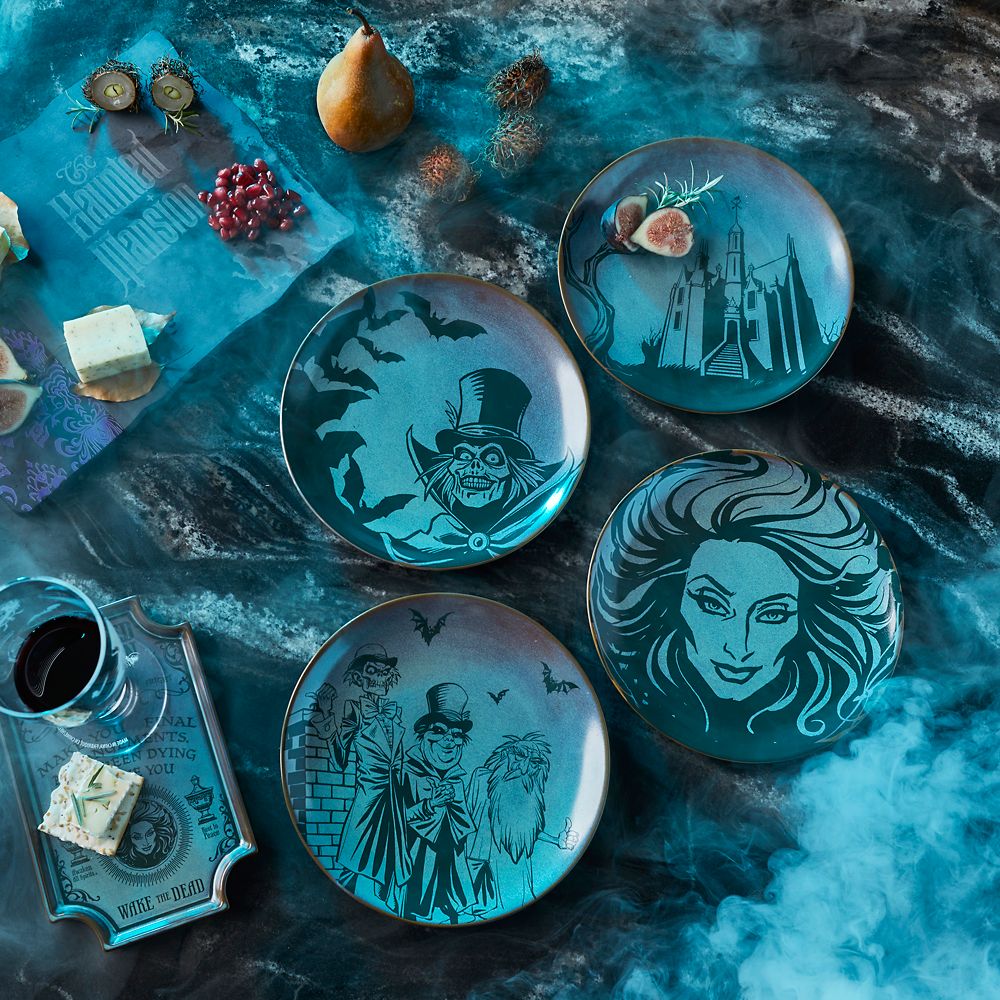 The Haunted Mansion Appetizer Plate Set