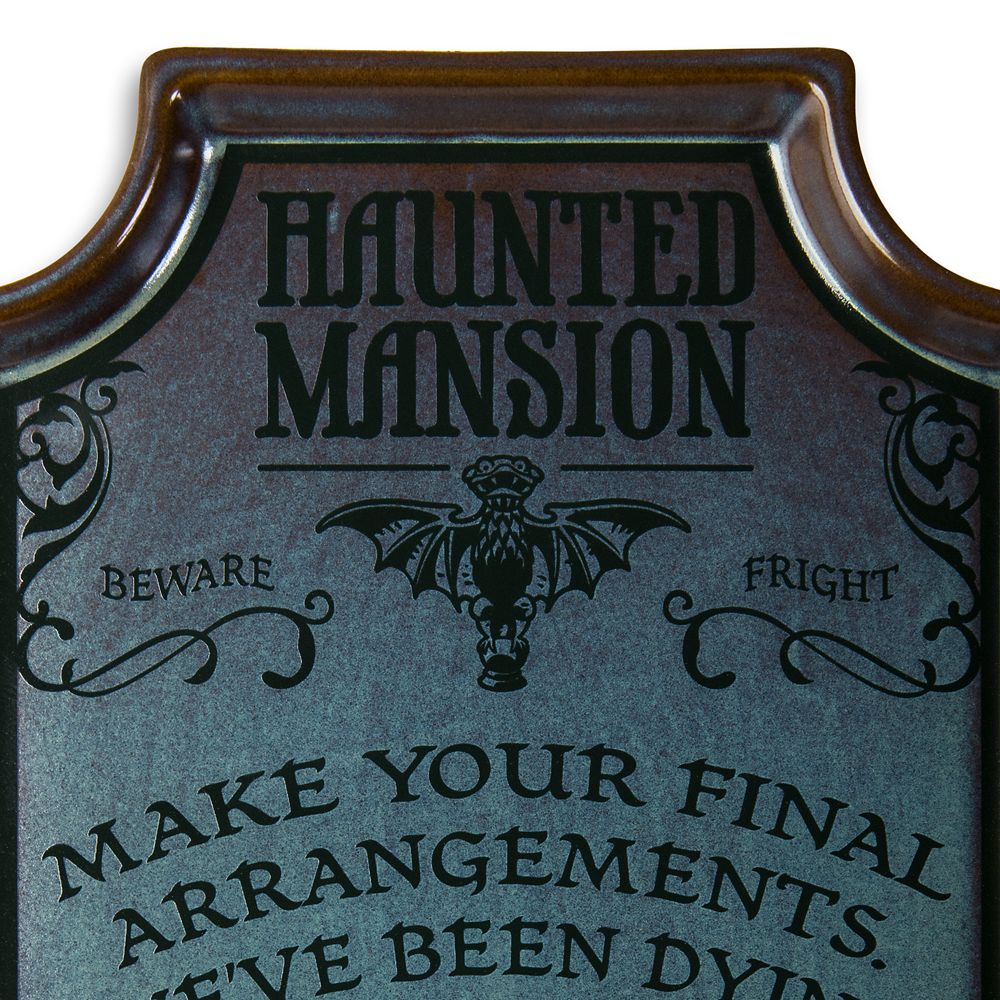 The Haunted Mansion Porcelain Tray