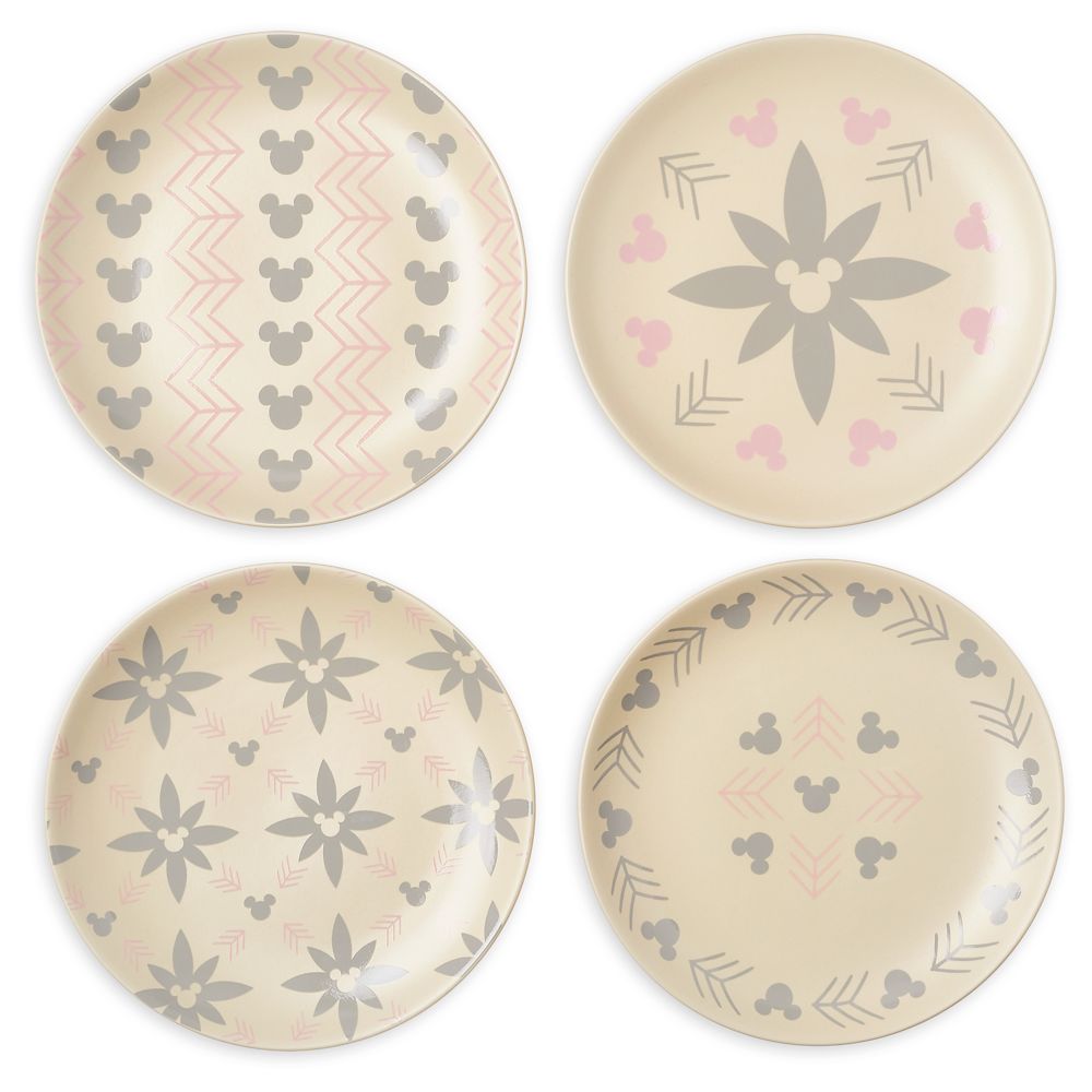 Mickey Mouse Salad Plate Set  Disney Homestead Collection